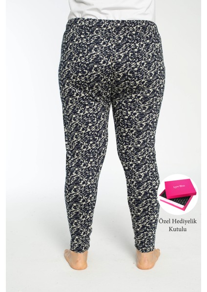 Büyük Beden Cepli Viskon Yazlık Pijama Altı Y7 fiyatları