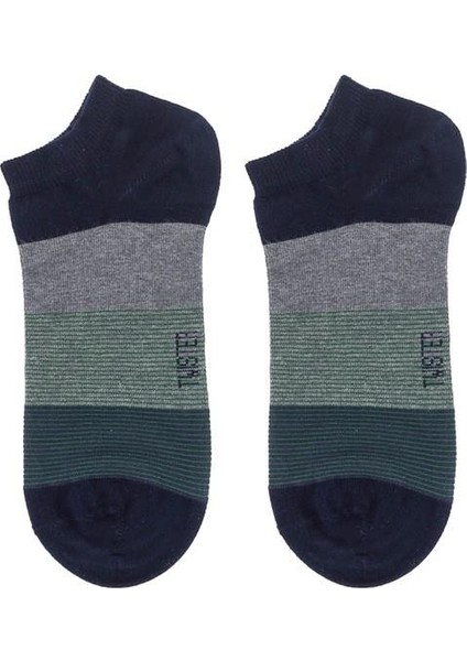 Erkek Çorap Ecp Desenli Patik Yesıl