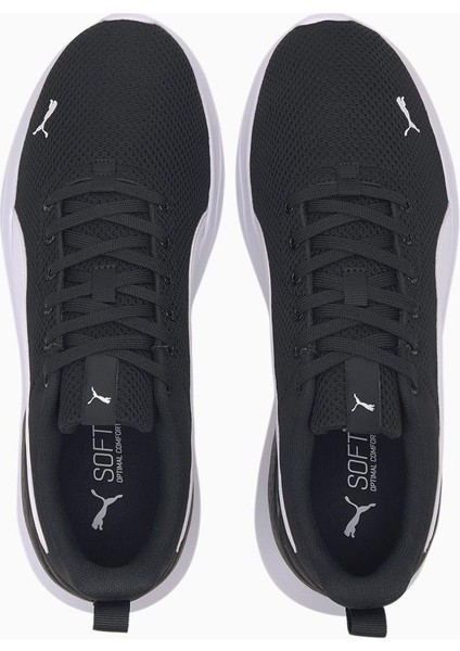 Anzarun Lite Unisex Siyah Yürüyüş Spor Ayakkabı 371128-02 372004-01 V6