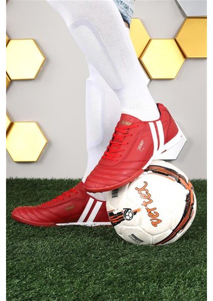 13258 Kırmızı Halı Saha Futbol Ayakkabı V4