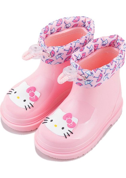 Bimbi Hello Kitty Rosa Pembe Çocuk Kar Bot Çizme W10261-010 V1