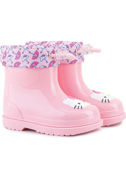 Bimbi Hello Kitty Rosa Pembe Çocuk Kar Bot Çizme W10261-010 V1