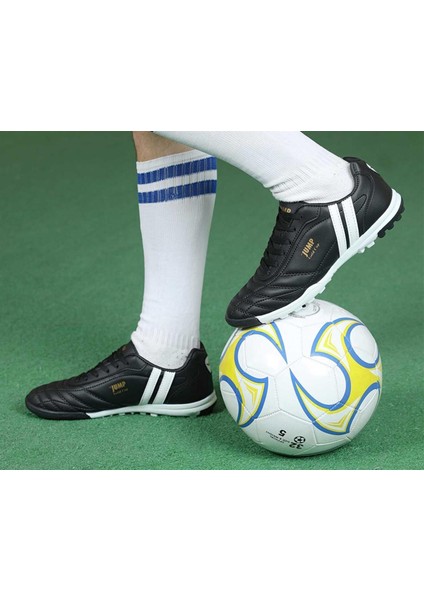 13258 Siyah Halı Saha Futbol Ayakkabı V7