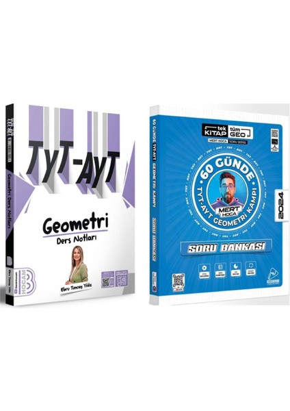 2025 TYT AYT Geometri Ders Notları - Mert Hoca 2024 TYT AYT Geometri Soru Bankası