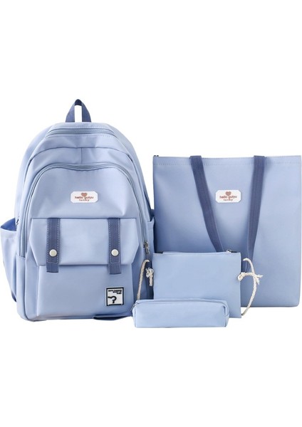 Ortaokul Öğrencileri Için Güzel Görünümlü, Hafif, Çok Parçalı, Büyük Kapasiteli Sırt Çantası (Yurt Dışından)