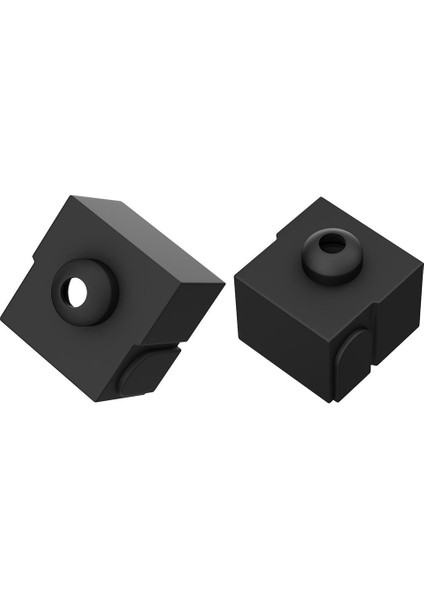 Ender 3 V3 Se Kare Blok Silikon Çorap(Siyah)