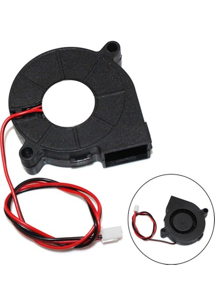 5015 Salyangoz Fan 1 Metre Kablolu Xh2.54 SOKETLI-24V