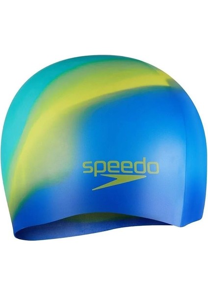 Speedo Multı Colour Sılc Cap Ju Mavi Çocuk Bone