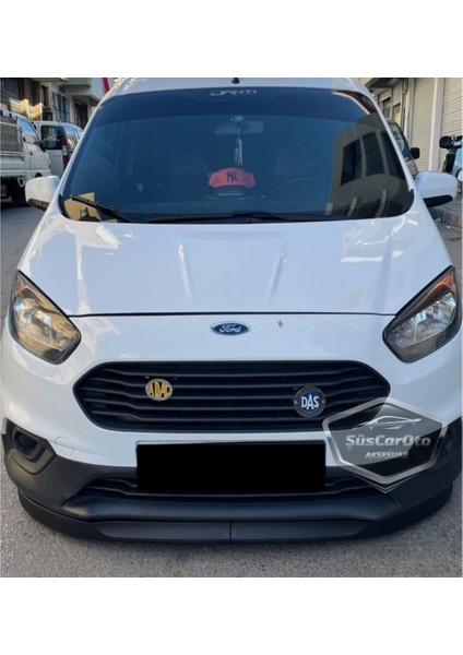 Ford Courier 2014-2023 Uyumlu Üniversal Astra H Lip Esnek Ön Lip 2 Parça Tampon Altı Dil Karlık Ön Ek