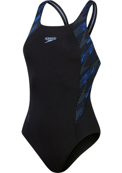 Speedo Hyperboom Spl Msbk Af Siyah Kadın Mayo