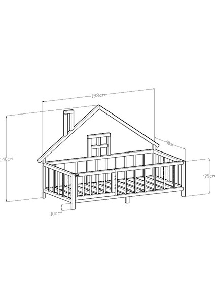Barney Kapılı Montessori Karyola modelleri