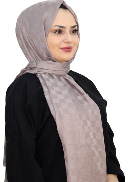 Minelli Jakarlı Dama Monogram Şal EŞ5262-1