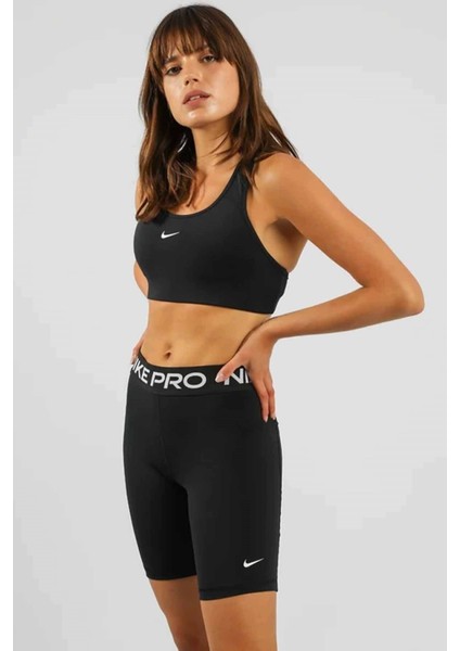 Kadın Swoosh Siyah Sporcu Sütyeni BV3636-010 v2