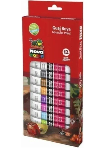 Nova color Guaj Boya Tüp 12 Li 12 ml Nc-781