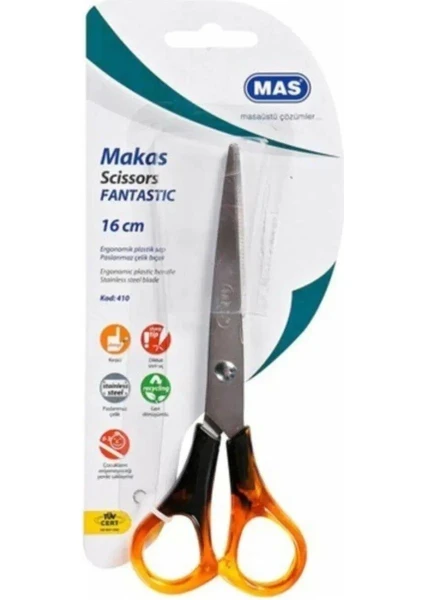 Mas 410 Fantastik Büro Tipi Makas 160 Mm