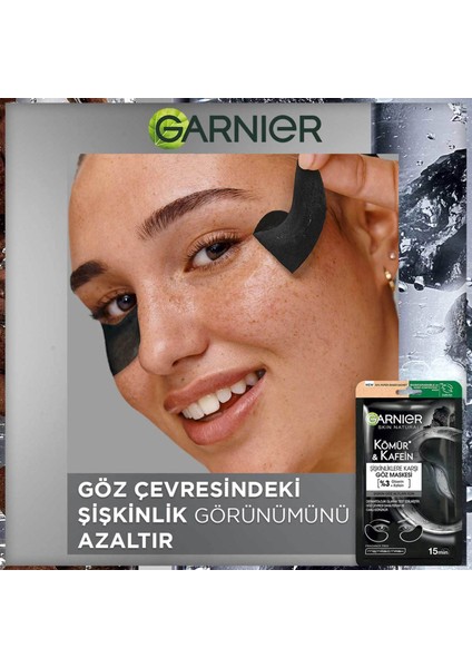 Göz Şişkinliklerine Karşı Kömür&Kafein Göz maskesi