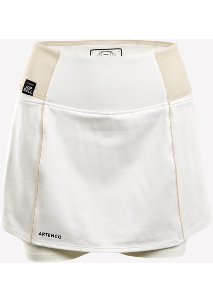 Artengo Tenis Eteği - Kırık Beyaz - TSkirt Dry Hip Ball