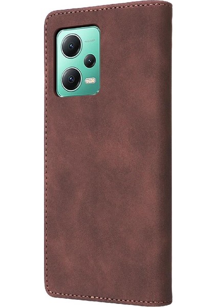 Xiaomi Redmi Not 12 Için Flip Case 5g Kapak Çevirin Cüzdan Basit Iş (Yurt Dışından) modelleri