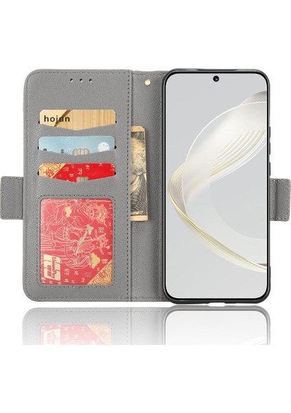 Huawei Nova 11 Için Kılıf Yan Toka Manyetik Cüzdan Kart Yuvaları Tutucu Pu (Yurt Dışından) fırsatları
