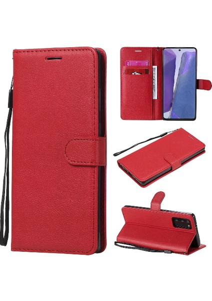 Samsung Galaxy Not 20 Iş Cüzdan Telefon Kılıfı Için Flip Case Yüksek Katı (Yurt Dışından)