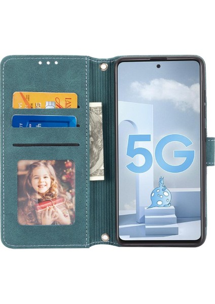 Samsung Galaxy A51 4g Kickstand Pu Deri Cüzdan Kılıf Için Flip Case (Yurt Dışından)