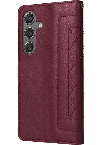 Samsung Galaxy S24 Artı Flip Kapak Için Flip Case Darbeye Deri Kılıf (Yurt Dışından) fırsatları