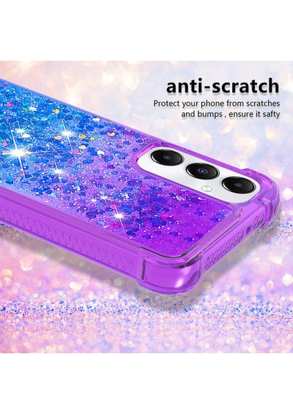 Samsung Galaxy A05S Komik Bling Parlak Kristal Akan Sparkle Için Kılıf (Yurt Dışından) modelleri