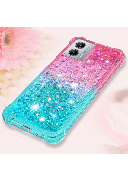 Motorola Moto G 5g Için Kılıf 2023 Sıvı Glitter Komik Bling Parlak Kristal (Yurt Dışından) modelleri