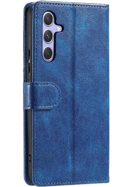 Samsung Galaxy Galaxy 5g 6 Kart Yuvaları Pu Deri Cüzdan Için Flip Case (Yurt Dışından)