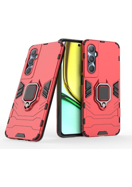 Realme C65 4g Darbeye Kapak Için Kılıf Kickstand Askeri Damla Koruma (Yurt Dışından)