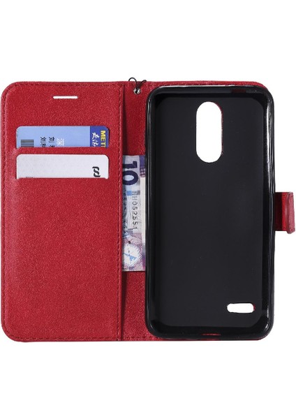 Kart Yuvası Klasik ile Lg K8 2018 Iş Cüzdan Telefon Kılıfı Için Flip Case (Yurt Dışından)