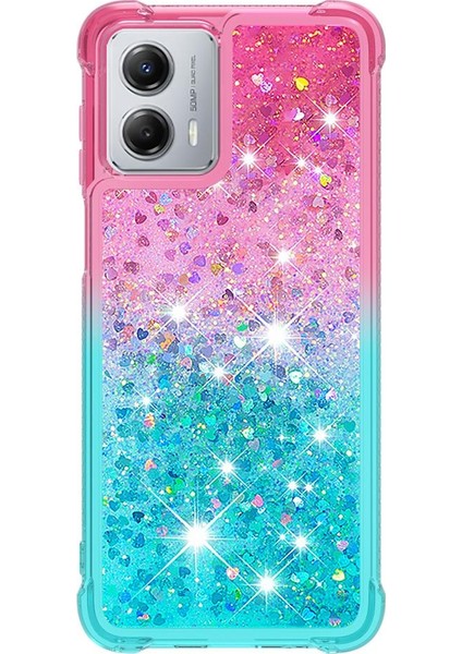 Motorola Moto G 5g Için Kılıf 2023 Sıvı Glitter Komik Bling Parlak Kristal (Yurt Dışından) indirimleri