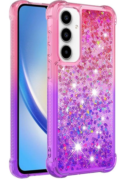 Samsung Galaxy A35 5g Akan Sparkle Hareketli Kapak Temizle Tampon (Yurt Dışından)