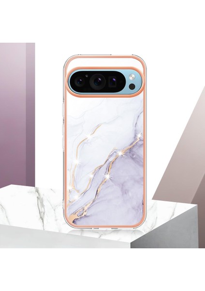 Google Piksel 9 5g Yumuşak Tampon Koruma Için Kılıf Mermer Desen Ince Tpu (Yurt Dışından) fırsatları