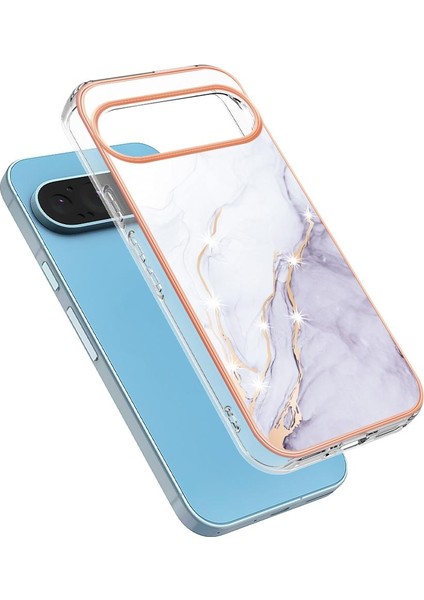Google Piksel 9 5g Yumuşak Tampon Koruma Için Kılıf Mermer Desen Ince Tpu (Yurt Dışından) indirimleri