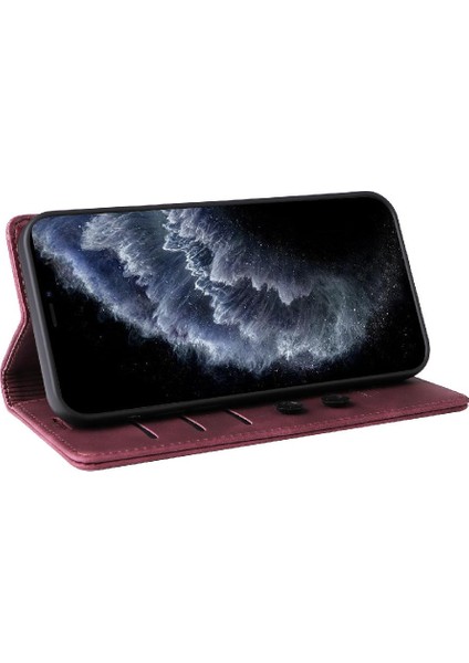 Iphone 11 Için Flip Case Pro Kılıf Darbeye Kapak Kapak Basit (Yurt Dışından)