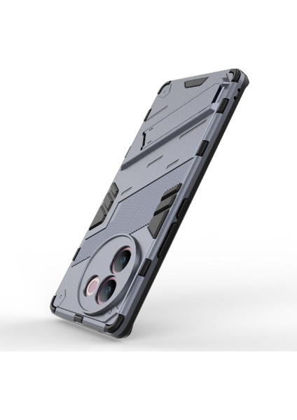 Vivo V30E 5g Sağlam Askeri Koruyucu Kapak Kickstand Için Kılıf (Yurt Dışından)