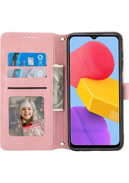 BDT Boutique Samsung Galaxy M13 4g Manyetik Kapatma Cüzdan Kılıf Pu Için Flip Case (Yurt Dışından)