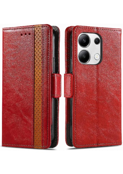 Xiaomi Redmi Not 13 Için Flip Case 4g Iş Ekleme Cüzdan Çok Renkli (Yurt Dışından)