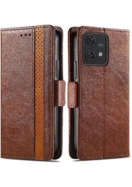 Motorola Moto Kenar 40 Neo Çoklu Kart Yuvası Iş Cüzdan Için Flip Case (Yurt Dışından)