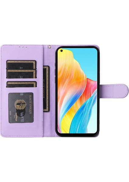 Oppo A78 4g Flip Kapak Için Flip Case Basit Iş Darbeye Deri (Yurt Dışından) indirimleri