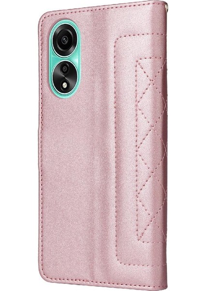 Oppo A78 4g Flip Kapak Için Flip Case Basit Iş Darbeye Deri (Yurt Dışından) fırsatları