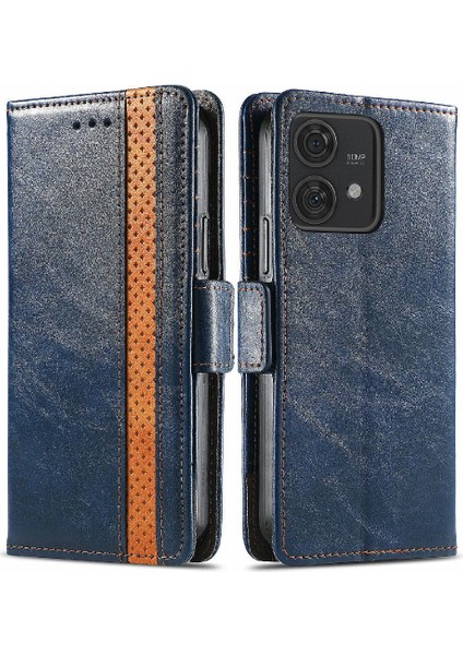 Motorola Moto Kenar 40 Neo Çoklu Kart Yuvası Iş Cüzdan Için Flip Case (Yurt Dışından)