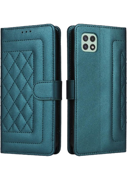 Samsung Galaxy A22 5g Için Flip Case Darbeye Basit Iş Cüzdan (Yurt Dışından) fırsatları