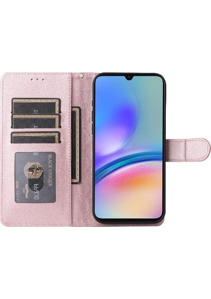 BDT Boutique Samsung Galaxy A05S Için Flip Case Kapak Darbeye Cüzdan Basit (Yurt Dışından)