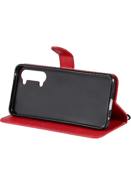 Oppo Bulmak Için Flip Case X2 Lite Kart Yuvası ile Yüksek Kaliteli Deri Katı (Yurt Dışından)