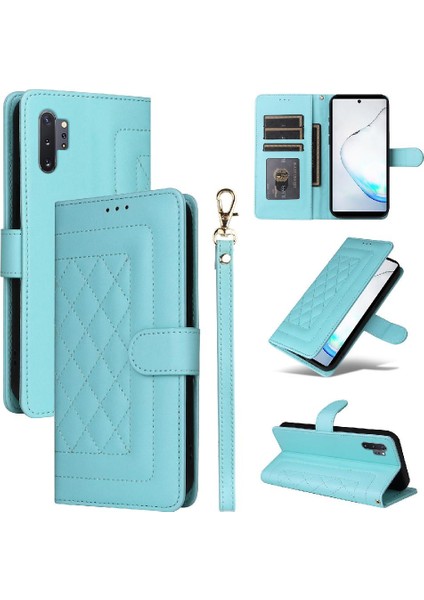 Samsung Galaxy Not 10 Artı Basit Iş Deri Kılıf Için Flip Case (Yurt Dışından)