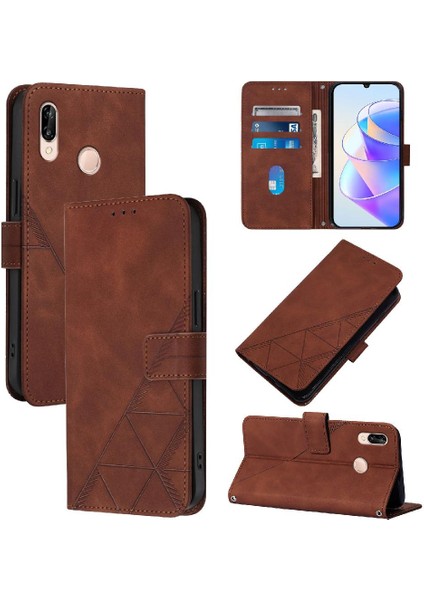 BDT Boutique Huawei P20 Lite Için Kılıf Pu Deri Flip Folio Kitap Koruyucu Cüzdan Kart (Yurt Dışından)