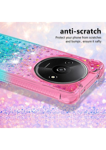 Xiaomi Redmi A3 Için Komik Bling Parlak Kristal Akan Sparkle Hareketli (Yurt Dışından) fırsatları