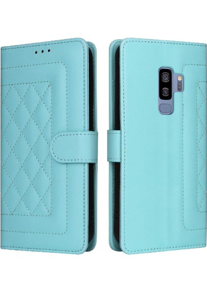 BDT Boutique Samsung Galaxy S9 Artı Flip Kapak Için Flip Case Basit Iş Deri (Yurt Dışından)